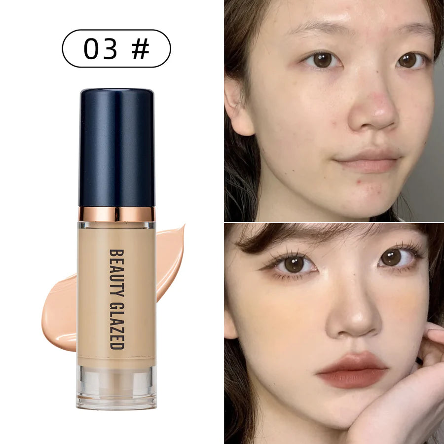 BEAUTY GLAZED 6 Color Serum Liquid Foundation