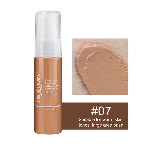 🔥 Professional Makeup Concealer Liquid Foundation