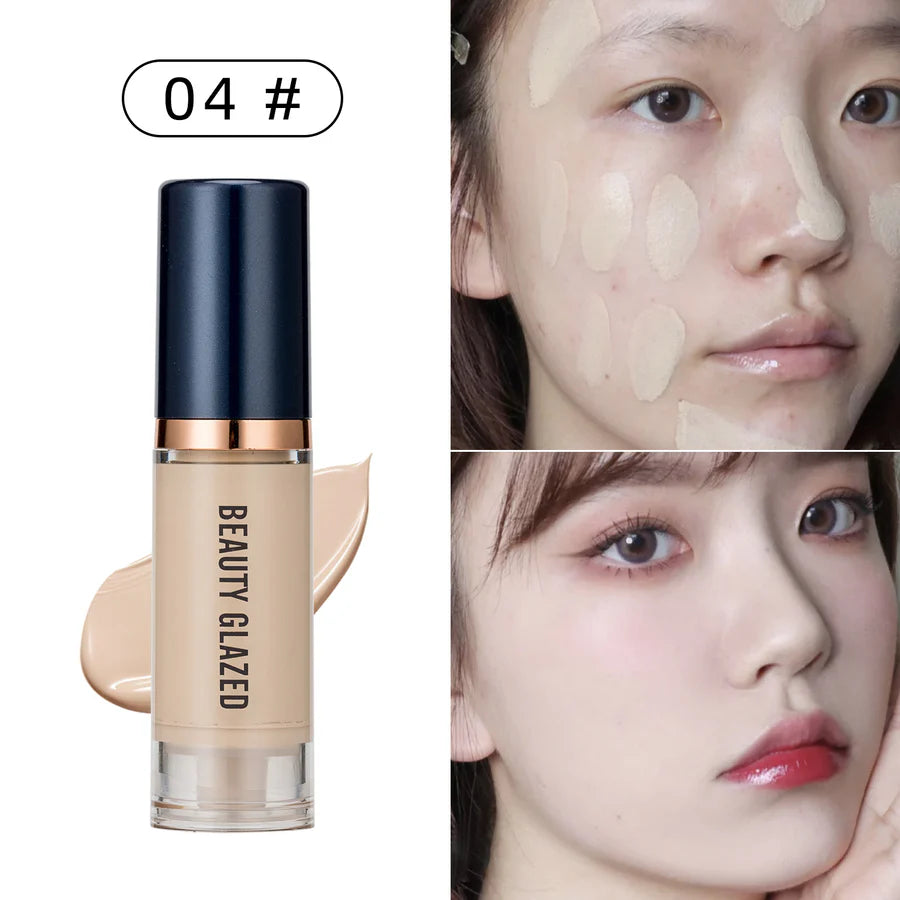 BEAUTY GLAZED 6 Color Serum Liquid Foundation