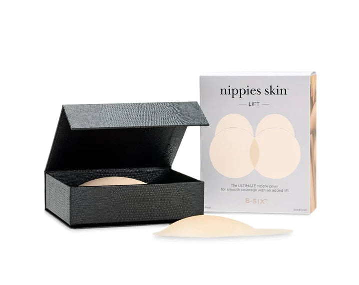 Braless Natural Adhesive Nipple Covers: Bare Bliss