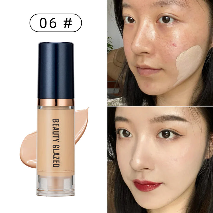 BEAUTY GLAZED 6 Color Serum Liquid Foundation