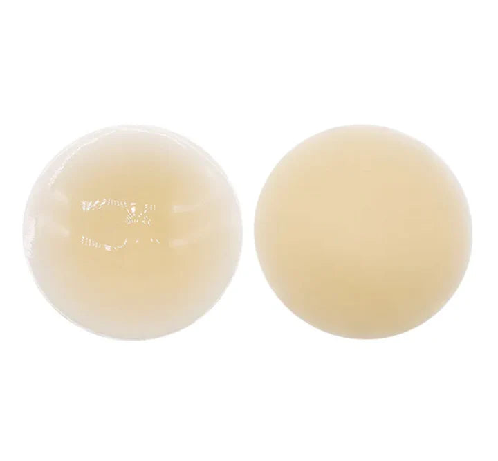 Braless Natural Adhesive Nipple Covers: Bare Bliss