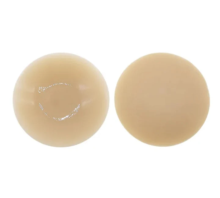 Braless Natural Adhesive Nipple Covers: Bare Bliss