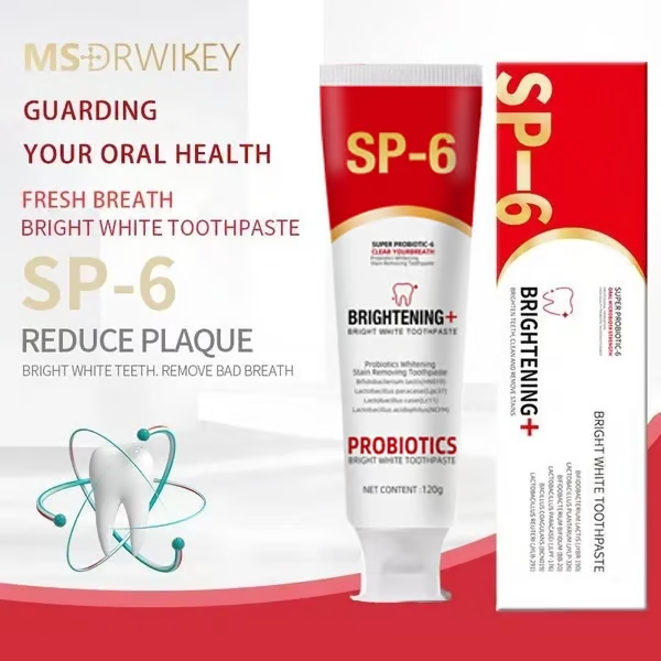 🔥Super Probiotic-6 Toothpaste with 6 Probiotics oalance Oral microbiota strength