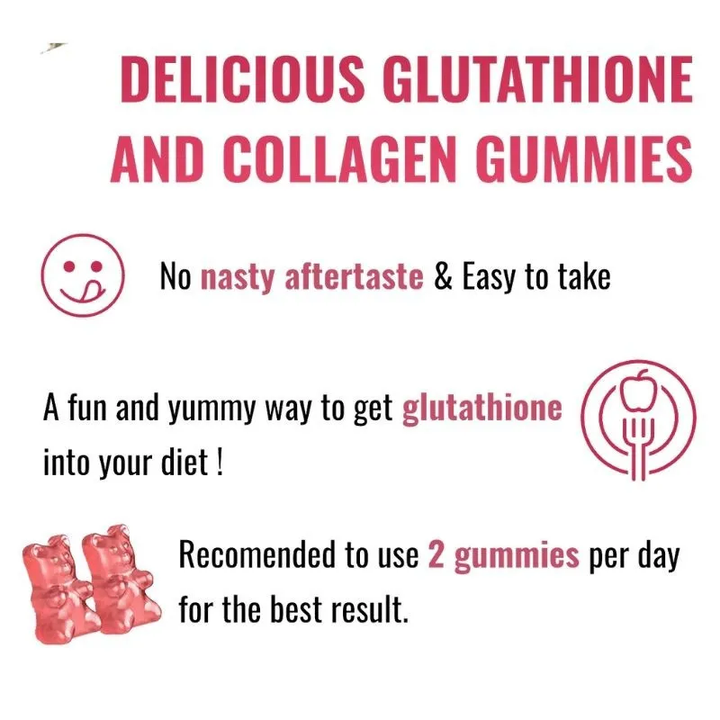 GLUTATHIONE COLLAGEN GLOW GUMMIES