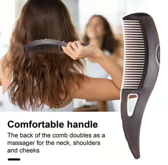 Scalp Sweeping Comb - Efficiently Captures Dandruff and Impurities