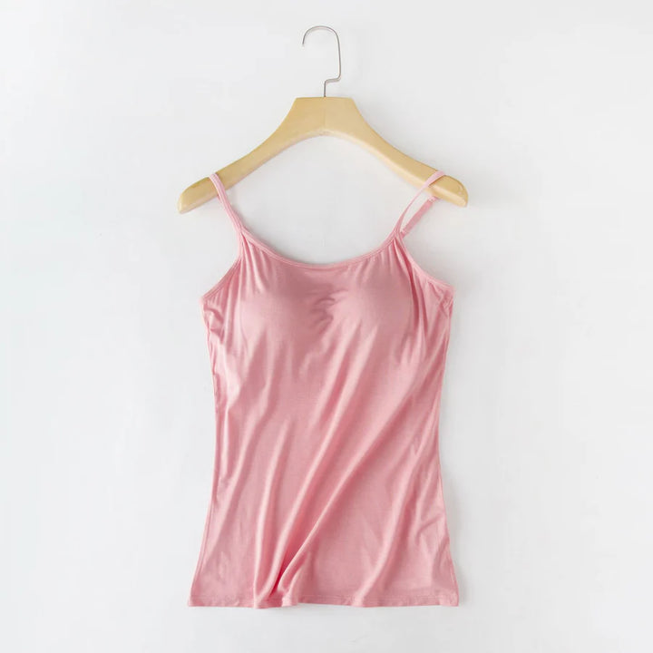 Hot sale Women Tank Top with Built in Bra Camisole