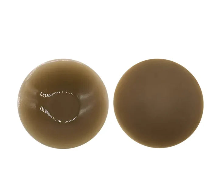 Braless Natural Adhesive Nipple Covers: Bare Bliss