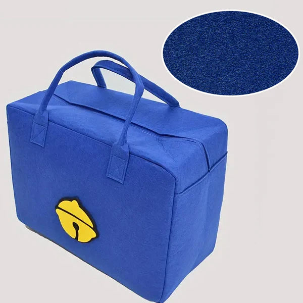 Cartoon Felt Luggage Bag