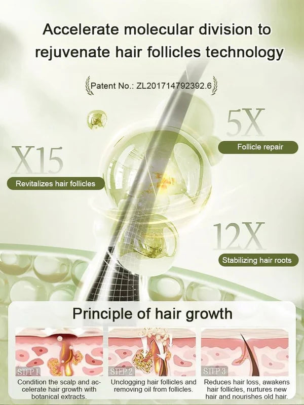 🔥Hot Sale 🔥Ginger Plant Extract Anti-Hair Loss Hair Shampoo