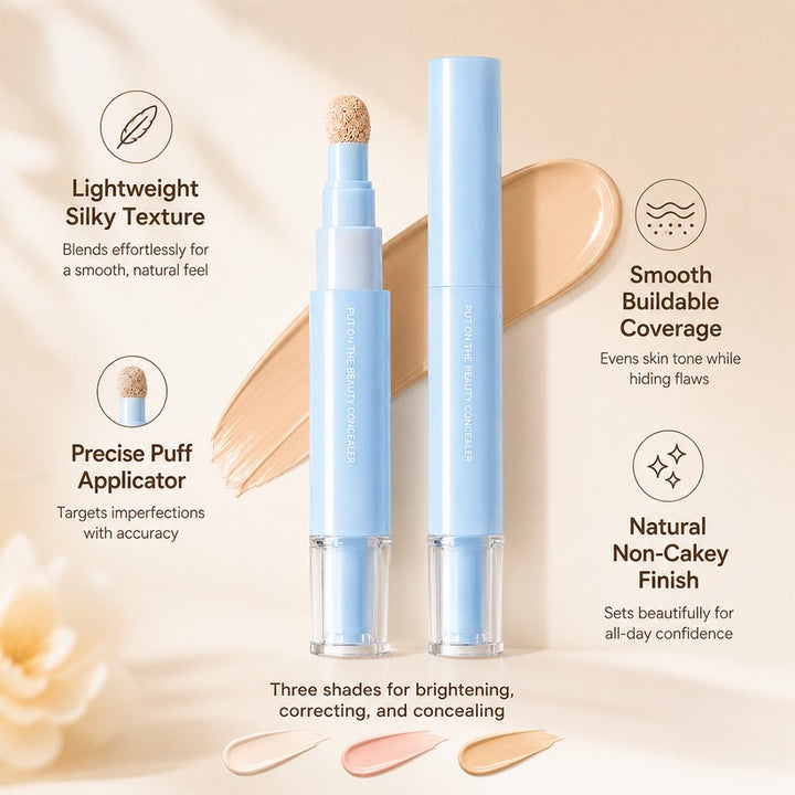 ✨LAST DAY BUY 1 GET 1 FREE✨Dual-Effect Concealer & Powder Foundation