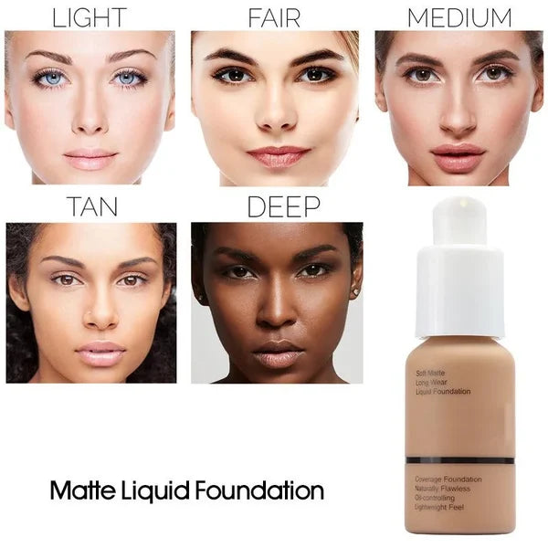 🌹49% Off - 🔥Soft Matte Liquid Foundation