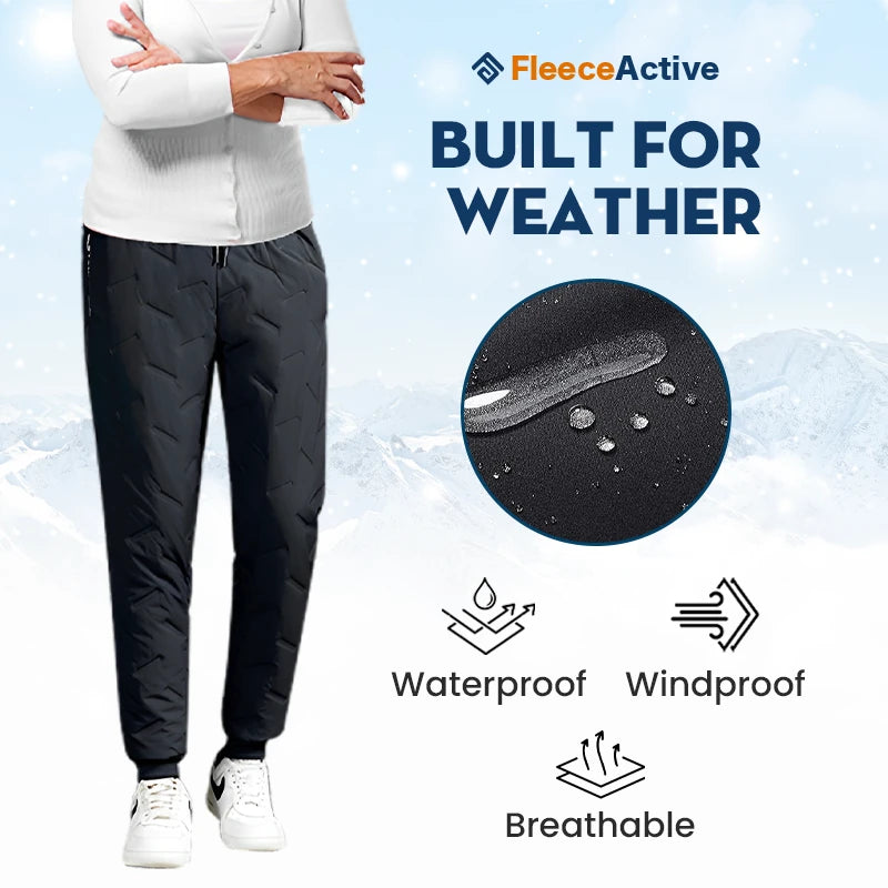 FleeceActive - PRE-SEASON SALE: 70% OFF - Unisex Fleece-Lined Waterproof Pants