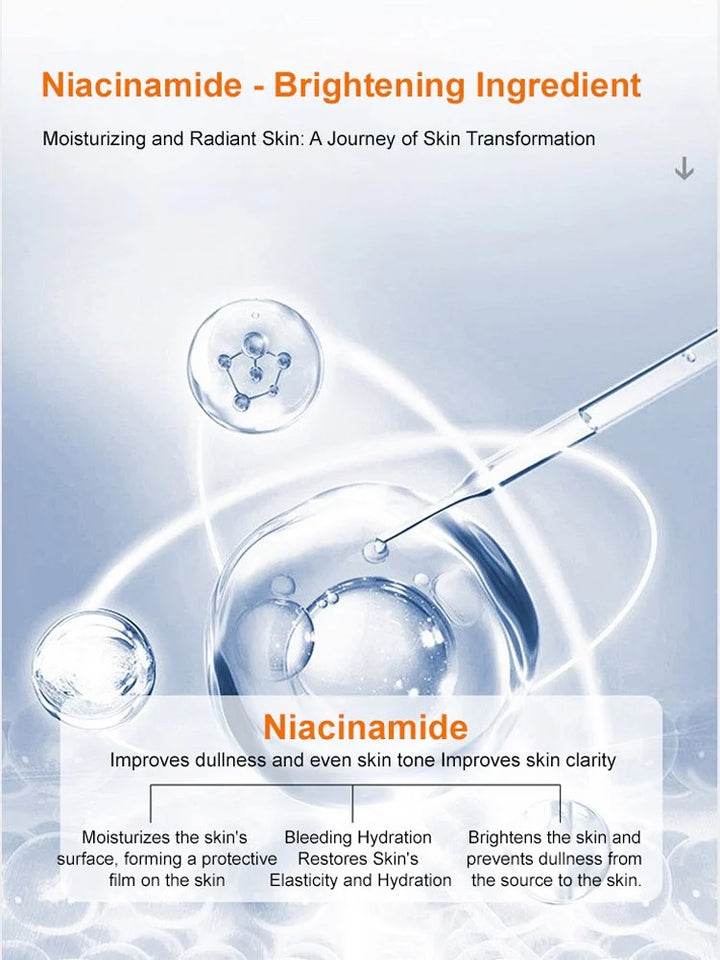 Niacinamide Vitamin C Black Tube Skin Cream