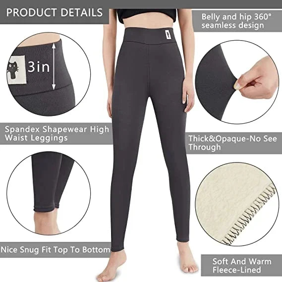 Casual Warm Winter Solid Pants