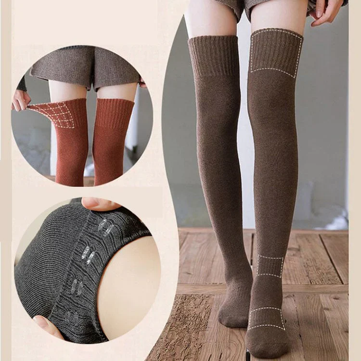 🔥Last Day 49% OFF - 🧦The Perfect Blend of Warmth and Style Thickened Over-The-Knee Socks