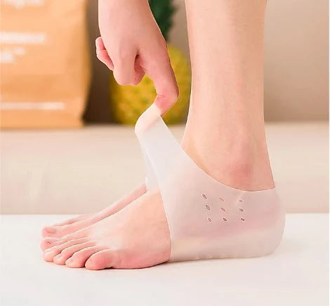 Medical grade height increasing gel insoles