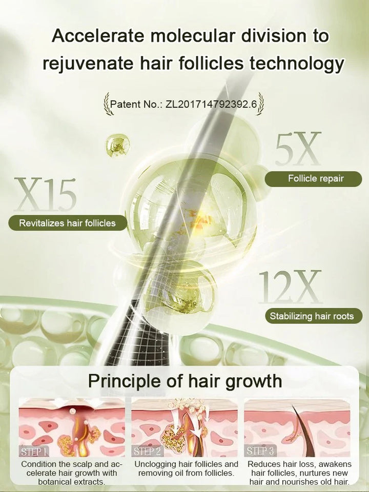 Ginger Plant Extract Anti-Hair Loss Hair Shampoo