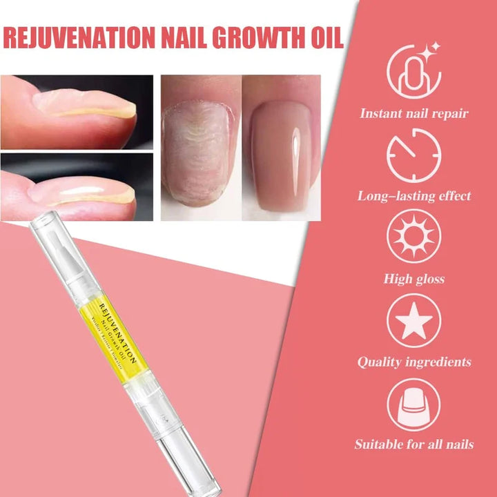 🔥HOT SALE 49% OFF🔥💅Nail Growth Oil For Strength and Moisture | Organic Nail Care