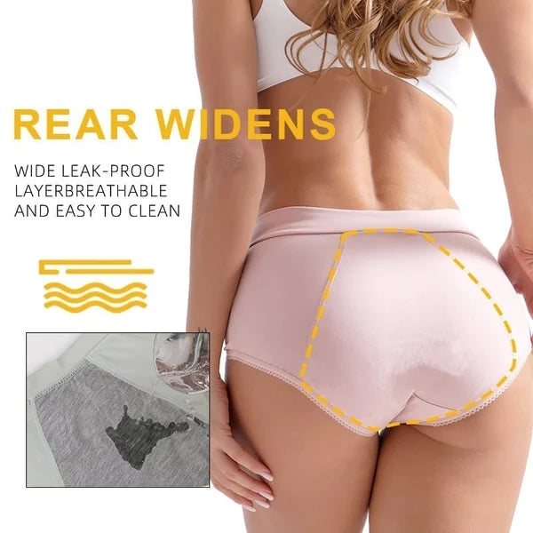 🔥LAST DAY 75% OFF🔥 - - High-waisted Leak Proof Panties