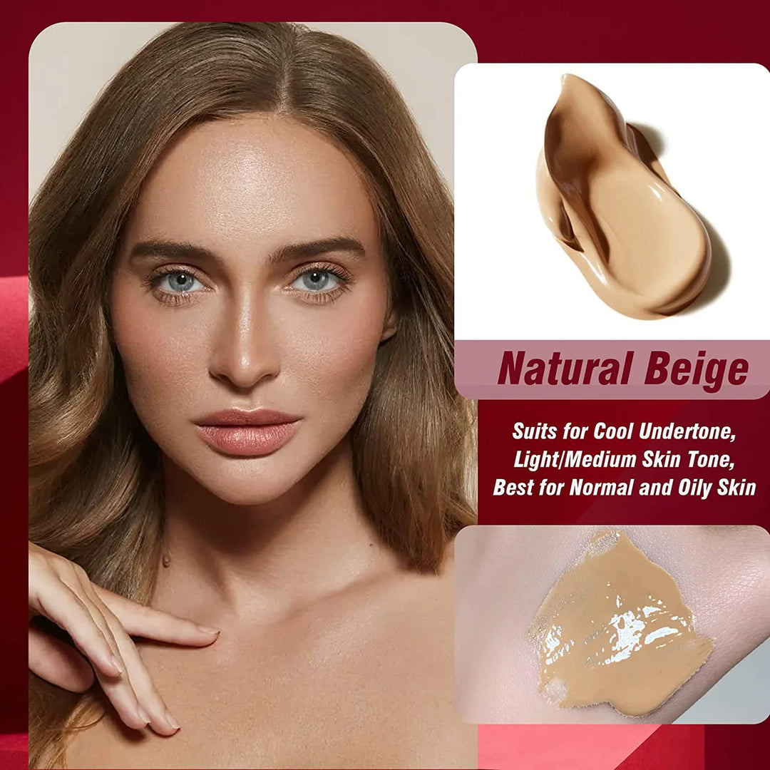 Red Ginseng Birds Nest concealer Liquid Foundation