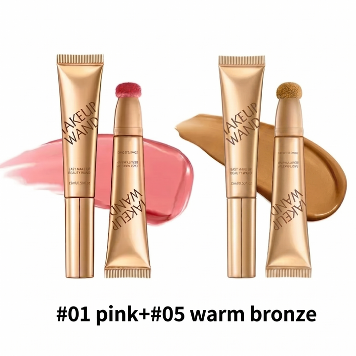 🎁LAST DAY BUY 1 GET 1 FREE 💖Blush Wand & Contour Wand Duo