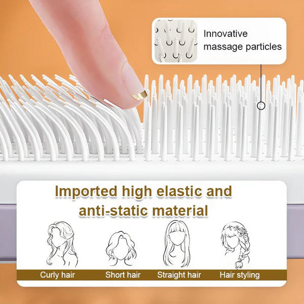 Automatic Cleaning Rotating Lifting Comb（50% OFF）