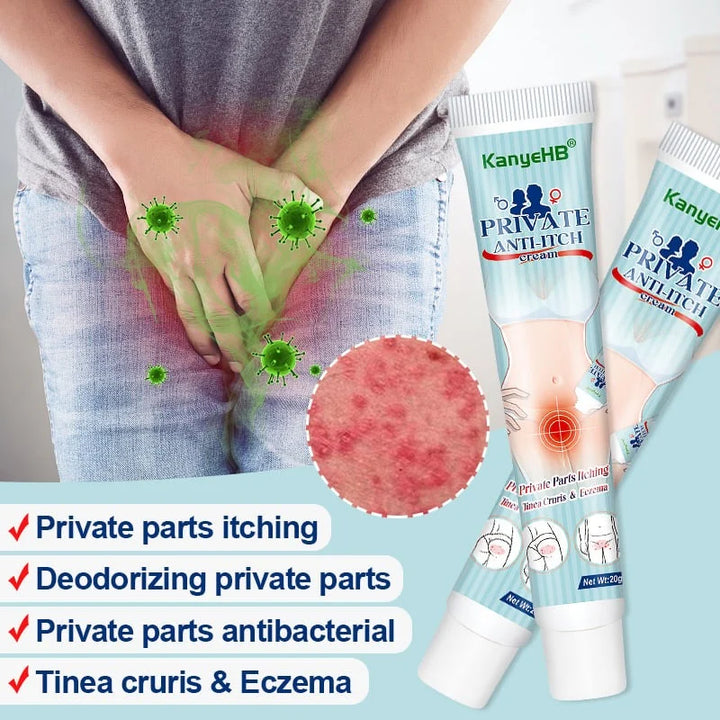 💥2024 Experts Recommend Product - New Upgraded Formula - Womens Antibacterial Itch Relief Cream【Permanent solution with no recurrence】