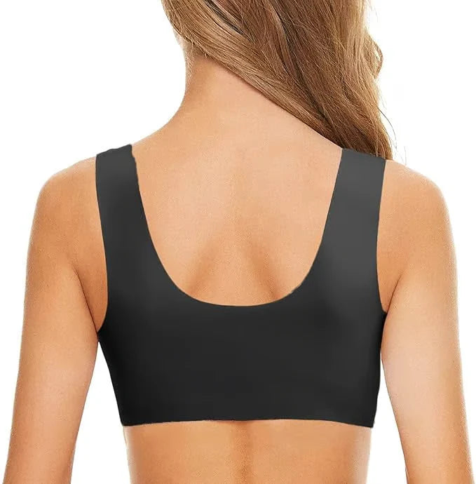 FULL COVERAGE FRONT CLOSURE SUPPORT BRA COMFORT SLEEP BRA