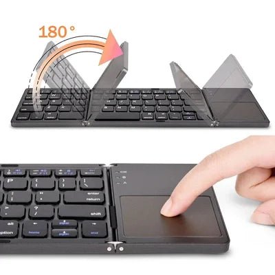 🔥Foldable Bluetooth Keyboard with Touchpad