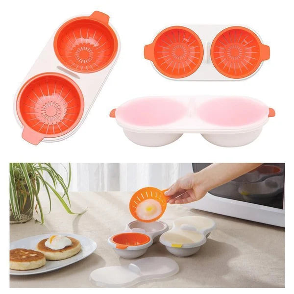 (🔥🔥LAST DAY PROMOTION) Portable Egg Cooker For Microwave