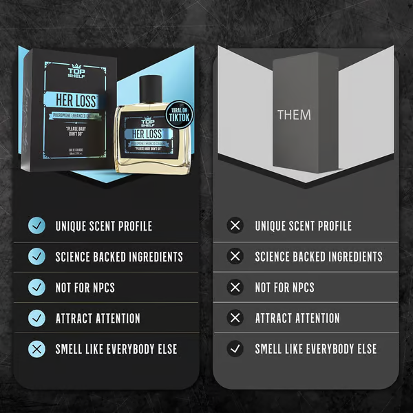 🔥Her Loss - Pheromone Cologne for Men
