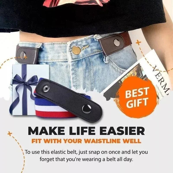 🔥HOT SALE🔥- Buckle-free Invisible Elastic Waist Belts