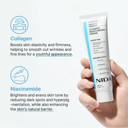 🎉Hot Sale 49% OFF🎉-NIDA Youthful Formula Ultimate Moisturizing Cream