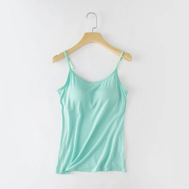 Hot sale Women Tank Top with Built in Bra Camisole