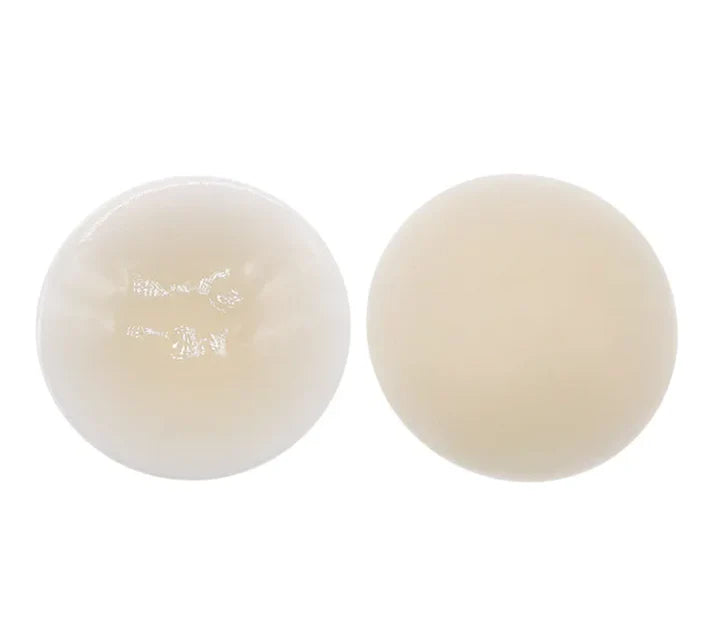 Braless Natural Adhesive Nipple Covers: Bare Bliss