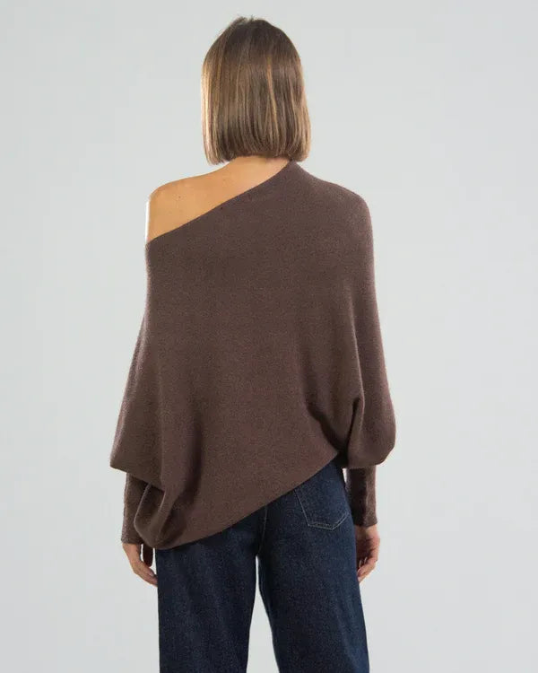 2024 New Asymmetric Draped Jumper