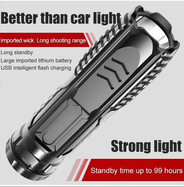 🎁2024-Christmas Hot Sale🎁49% OFF🔥 Multifunctional Rechargeable Flashlight