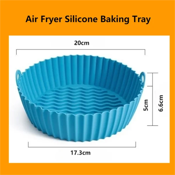 🎁2024 New Year Hot Sale🎁⚡ 47% OFF - Air Fryer Silicone Baking Tray🍟Buy 1 Get 1 Free