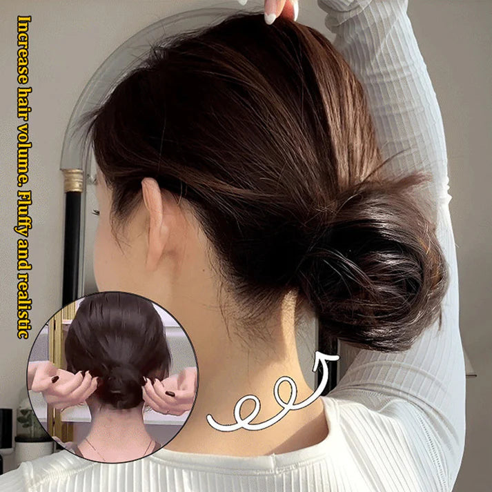 Best Gift for Her - Upgraded Voluminous & Realistic Maruko Hair Ring