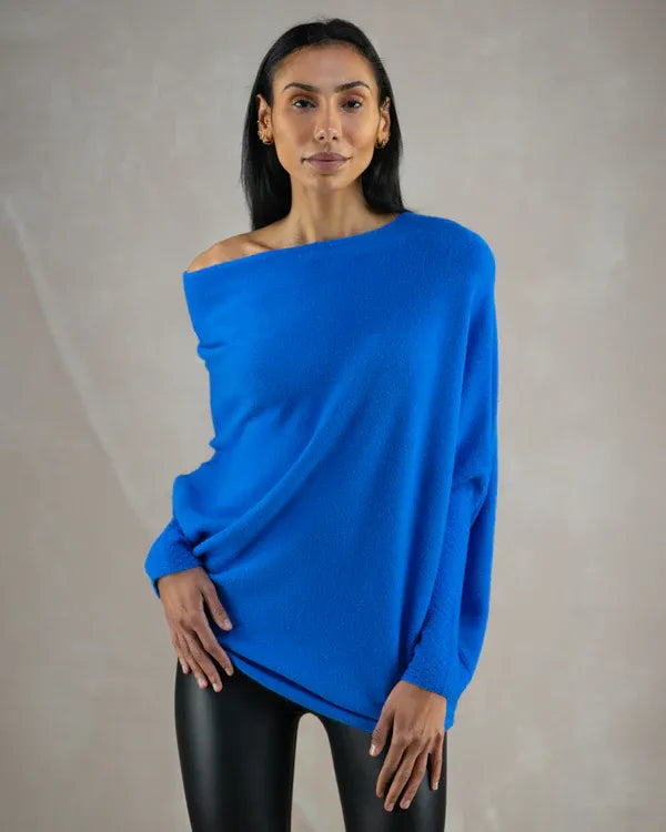 2024 New Asymmetric Draped Jumper