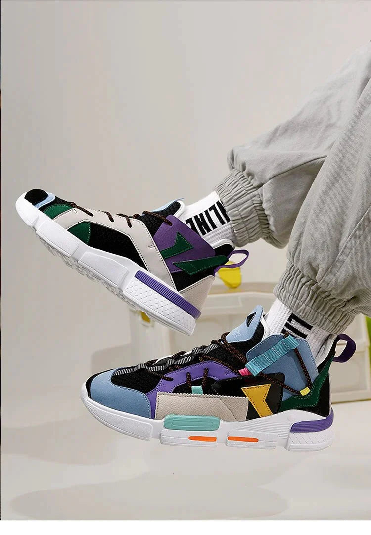 ColorBlockz Retro Sneakers