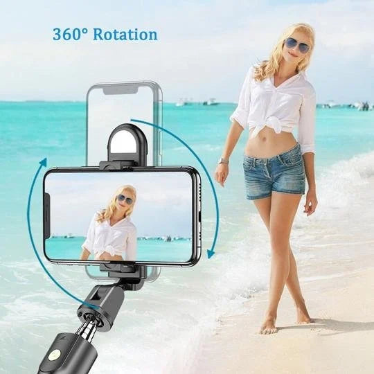 (🎅 HOT SALE NOW-48% OFF) -2024 New 6 In 1 Wireless Bluetooth Selfie Stick(BUY 3 GET 15%OFF&FREE SHIPPING!)