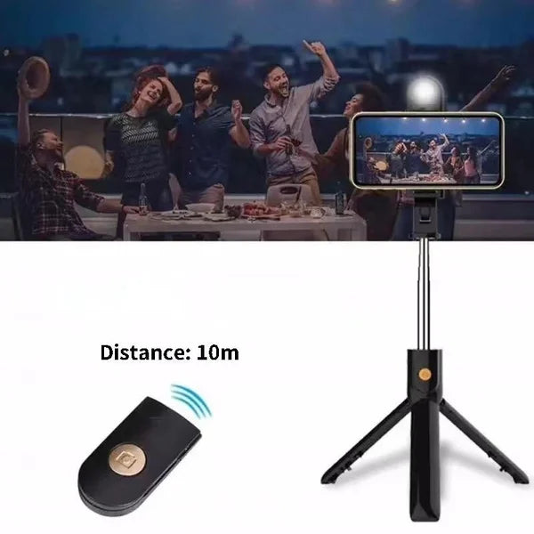 (🎅 HOT SALE NOW-48% OFF) -2024 New 6 In 1 Wireless Bluetooth Selfie Stick(BUY 3 GET 15%OFF&FREE SHIPPING!)