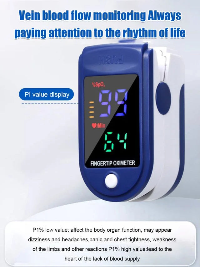 💥2024 Experts Recommend Product-Finger Clip Home Blood Glucose Blood Pressure Oximetry Monitor