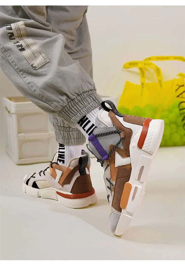 ColorBlockz Retro Sneakers