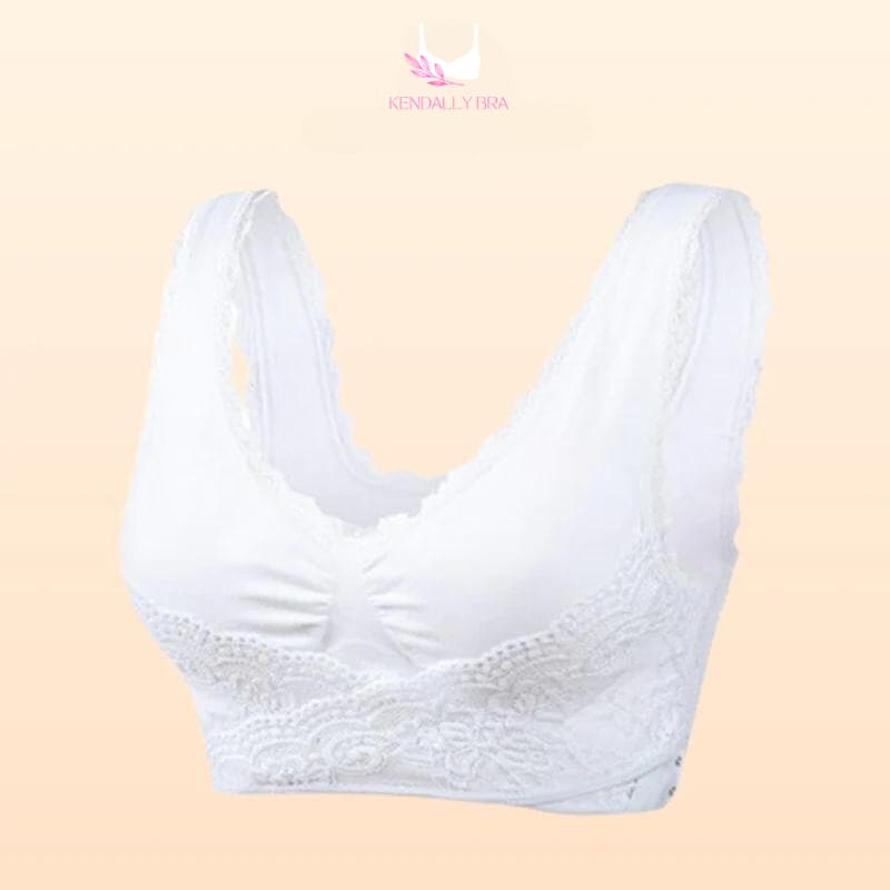 LAST DAY SALE 48% – Comfy Corset Adjustable Bra Front Cross Side Buckle Lace Bras