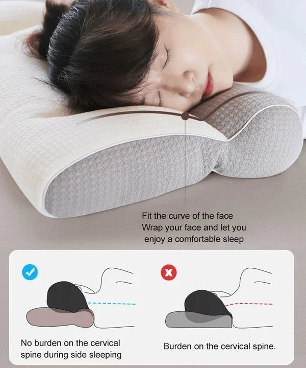 HOT SALE 46% OFF🔥-Sleep Enhancing Cervical Support Comfort Goose Down Pillow