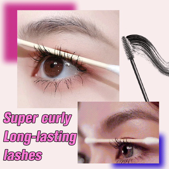 [Super amazing] Colored lengthening mascara, play with color slender and curl without smudging