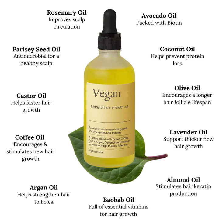 Beautykomi Natural Vegan Hair Growth Oil